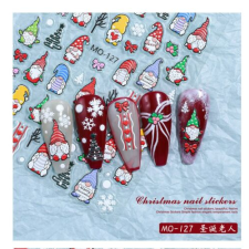  Körömmatrica - MO-127 Karácsony körömdíszítő