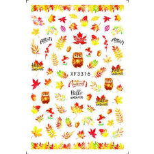  Körömmatrica - XF3316 falevél ősz körömdíszítő