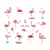  Körömmatrica - YZW-3126 flamingó
