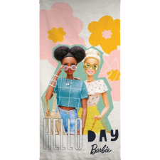 KORREKT WEB Barbie Hello fürdőlepedő, strand törölköző 70x140cm (Fast Dry) lakástextília