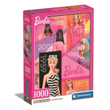 KORREKT WEB Barbie Years 1000 db-os Compact puzzle Clementoni puzzle, kirakós