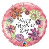 KORREKT WEB Boldog Anyák Napját Happy Mother's Day fólia lufi 46 cm