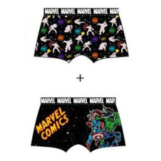 KORREKT WEB Bosszúállók, Marvel férfi boxeralsó 2 darab/csomag M