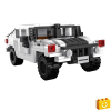 KORREKT WEB CaDA® C55022W - Humvee terepjáró - lego-kompatibilis építőjáték - 328 db építőkocka