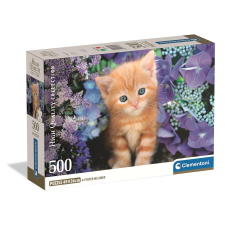 KORREKT WEB Cicás Ginger 500 db-os Compact puzzle Clementoni puzzle, kirakós