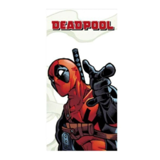 KORREKT WEB Deadpool Finger gun fürdőlepedő, strand törölköző 70x140cm (Fast Dry) lakástextília