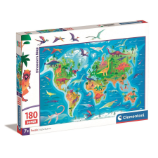 KORREKT WEB Dinoszaurusz Map 180 db-os puzzle Clementoni puzzle, kirakós