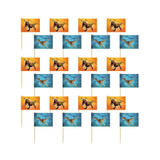 KORREKT WEB Dinoszaurusz T-Rex díszítő pálca 24 db-os party kellék