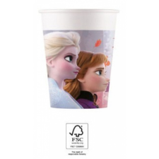 KORREKT WEB Disney Frozen II Leaf, Jégvarázs papír pohár 8 db-os 200 ml FSC party kellék