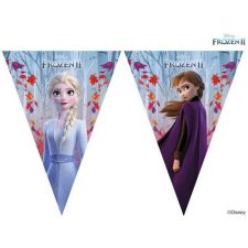 KORREKT WEB Disney Frozen II Leaf, Jégvarázs zászlófüzér 2,3 m party kellék