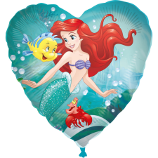 KORREKT WEB Disney Hercegnők, Ariel Curious fólia lufi 46 cm party kellék