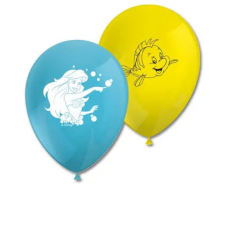 KORREKT WEB Disney Hercegnők Ariel léggömb, lufi 8 db-os party kellék