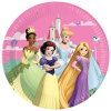 KORREKT WEB Disney Hercegnők Create Your World papírtányér 8 db-os 23 cm FSC