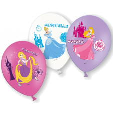 KORREKT WEB Disney Hercegnők léggömb, lufi 6 db-os party kellék