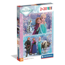 KORREKT WEB Disney Jégvarázs 2x60 db-os puzzle Clementoni puzzle, kirakós