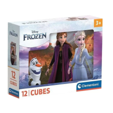 KORREKT WEB Disney Jégvarázs Bound mesekocka 12 db-os Clementoni puzzle, kirakós