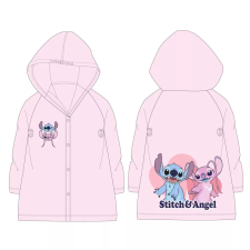KORREKT WEB Disney Lilo és Stitch, A csillagkutya Angel esőkabát 122/128cm gyerek kabát, dzseki