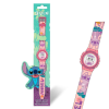 KORREKT WEB Disney Lilo és Stitch, A csillagkutya Pink Angel digitális karóra