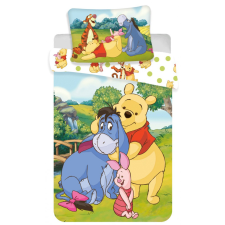 KORREKT WEB Disney Micimackó Gyerek ágyneműhuzat 100×135 cm, 40×60 cm lakástextília