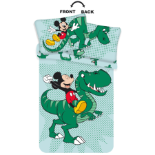 KORREKT WEB Disney Mickey Dino gyerek ágyneműhuzat 100×135cm, 40×60 cm lakástextília