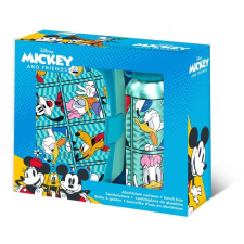 KORREKT WEB Disney Mickey Friends szendvicsdoboz + alumínium kulacs szett uzsonnás doboz