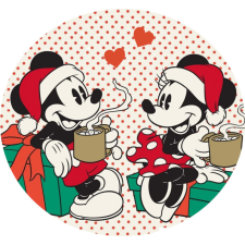 KORREKT WEB Disney Mickey Gift Karácsony formapárna, díszpárna 31x31 cm lakástextília