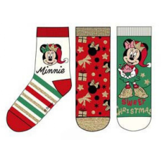 KORREKT WEB Disney Mickey, Minnie Karácsony gyerek zokni 23/26