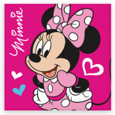 KORREKT WEB Disney Minnie Love kéztörlő, arctörlő, törölköző 30x30cm lakástextília