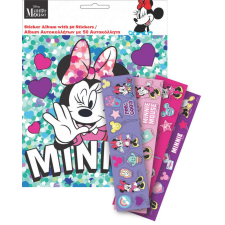 KORREKT WEB Disney Minnie matricás album 50 db matricával matrica