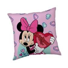 KORREKT WEB Disney Minnie Purple párnahuzat 40x40 cm Velúr lakástextília