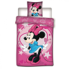 KORREKT WEB Disney Minnie Sweetheart ágyneműhuzat 140×200cm, 63×63 cm microfibre