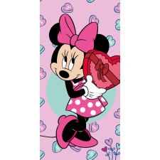 KORREKT WEB Disney Minnie Sweets fürdőlepedő, strand törölköző 70x140cm lakástextília