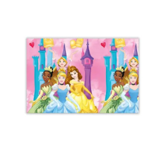 KORREKT WEB Disney Princess Live your Story, Hercegnők asztalterítő 120x180 cm party kellék