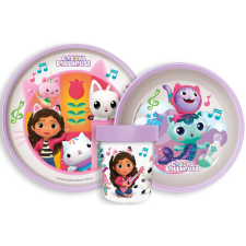 KORREKT WEB Gabi babaháza csúszásmentes étkészlet, micro műanyag szett konyhai eszköz