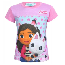 KORREKT WEB Gabi babaháza Pandy Light Pink gyerek rövid póló, felső 3 év