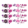 KORREKT WEB Happy Birthday Pink 60 konfetti