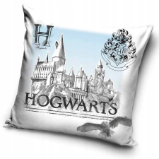 KORREKT WEB Harry Potter White Hogwarts párnahuzat 40x40 cm Velúr lakástextília