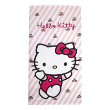 KORREKT WEB Hello Kitty Cherry fürdőlepedő, strand törölköző 70x140cm (Fast Dry) lakástextília