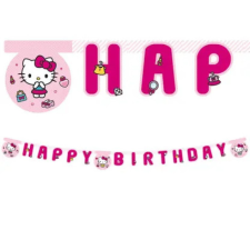 KORREKT WEB Hello Kitty Fashion Happy Birthday felirat FSC 2 m party kellék