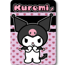 KORREKT WEB Hello Kitty Kuromi Heart polár takaró 100x140cm lakástextília