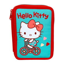 KORREKT WEB Hello Kitty Sweetheart tolltartó töltött 2 emeletes tolltartó