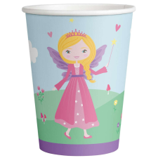 KORREKT WEB Hercegnők papír pohár 8 db-os 250 ml party kellék