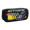 KORREKT WEB Hot Wheels Activate 2 rekeszes tolltartó 26 cm