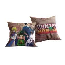KORREKT WEB Hunter X Hunter párna, díszpárna 40x40 cm lakástextília
