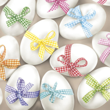KORREKT WEB Húsvét Ribbon szalvéta 20 db-os 33x33 cm papírárú, csomagoló és tárolóeszköz