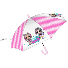 KORREKT WEB LOL Surprise gyerek félautomata átlátszó esernyő Ø74 cm