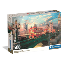 KORREKT WEB London Westminster Bridge 500 db-os Compact puzzle Clementoni puzzle, kirakós
