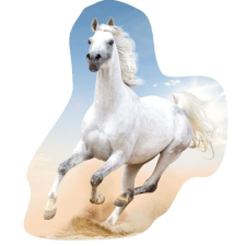 KORREKT WEB Lovas White formapárna, díszpárna 43x30 cm lakástextília