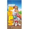 KORREKT WEB Mancs Őrjárat Boss Pups fürdőlepedő, strand törölköző 70x140cm