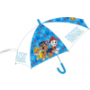 KORREKT WEB Mancs Őrjárat gyerek átlátszó félautomata esernyő Ø74 cm